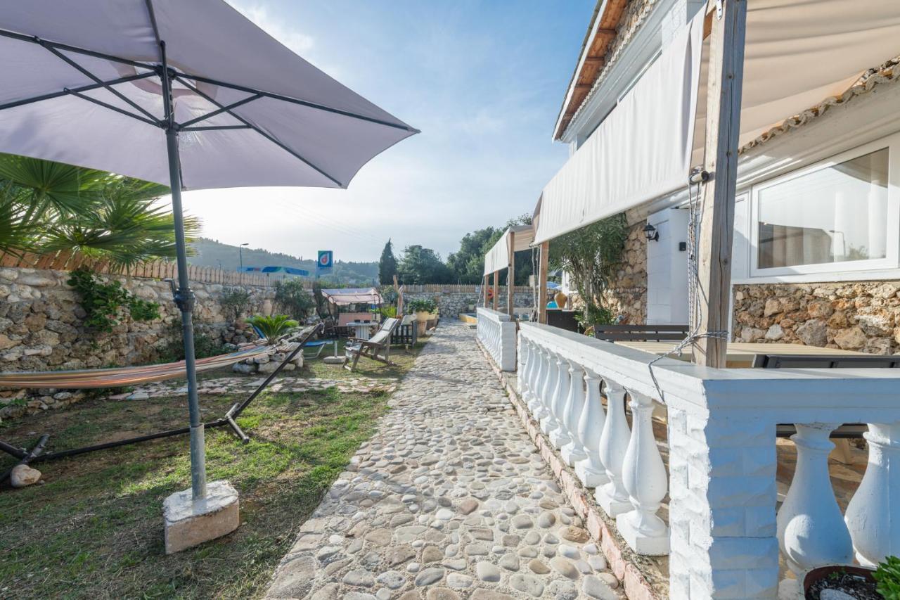 KouramádesStelios Stone House Sinarades别墅 外观 照片