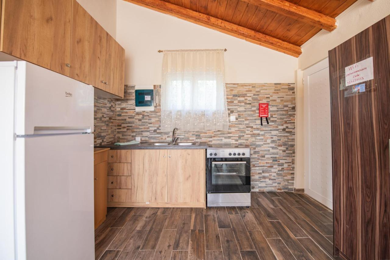 KouramádesStelios Stone House Sinarades别墅 外观 照片