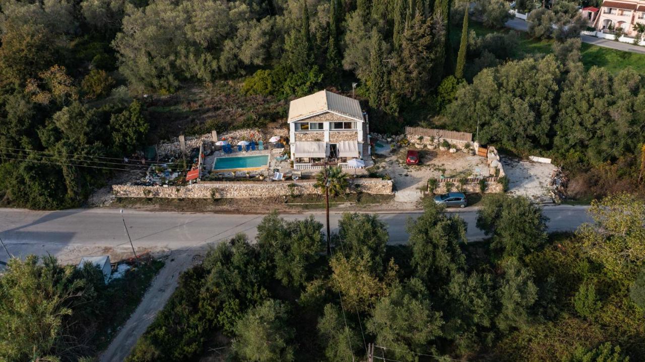 KouramádesStelios Stone House Sinarades别墅 外观 照片