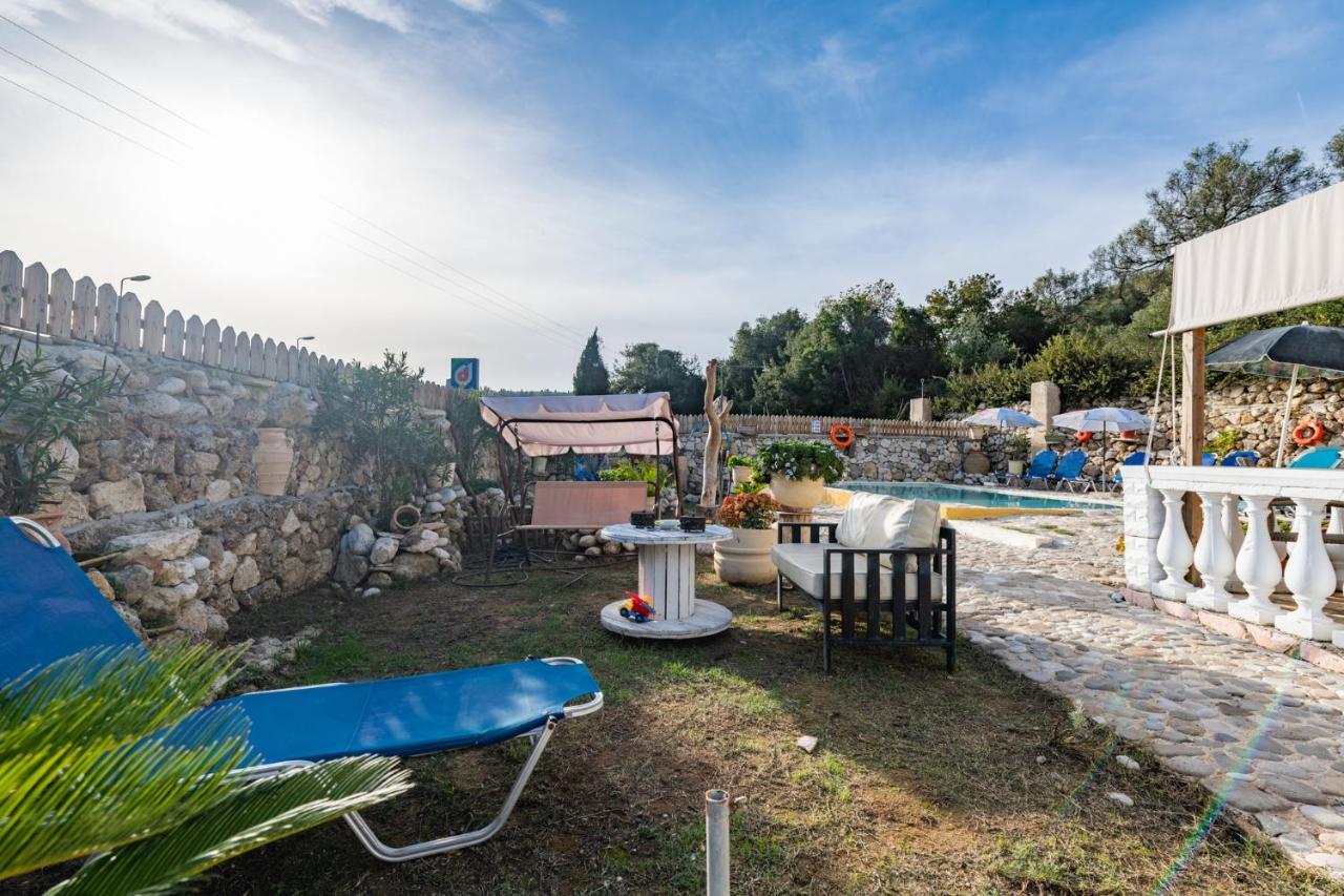 KouramádesStelios Stone House Sinarades别墅 外观 照片
