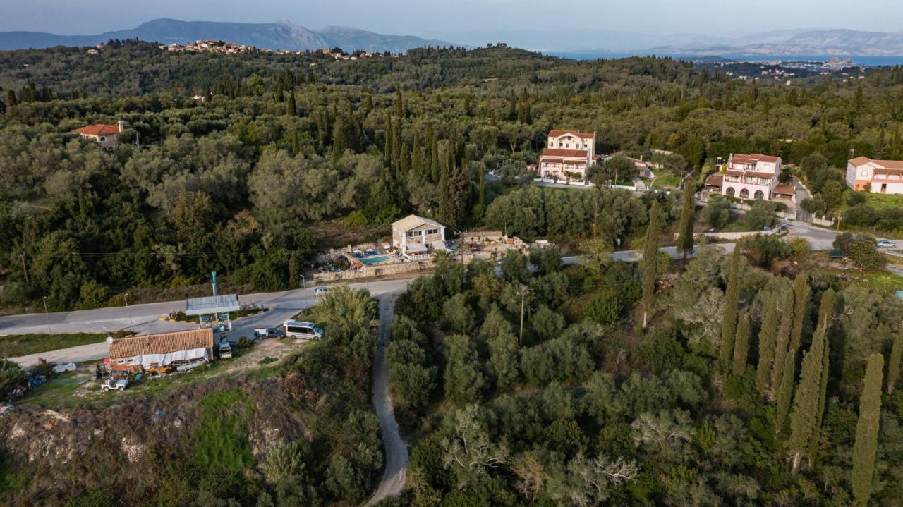 KouramádesStelios Stone House Sinarades别墅 外观 照片