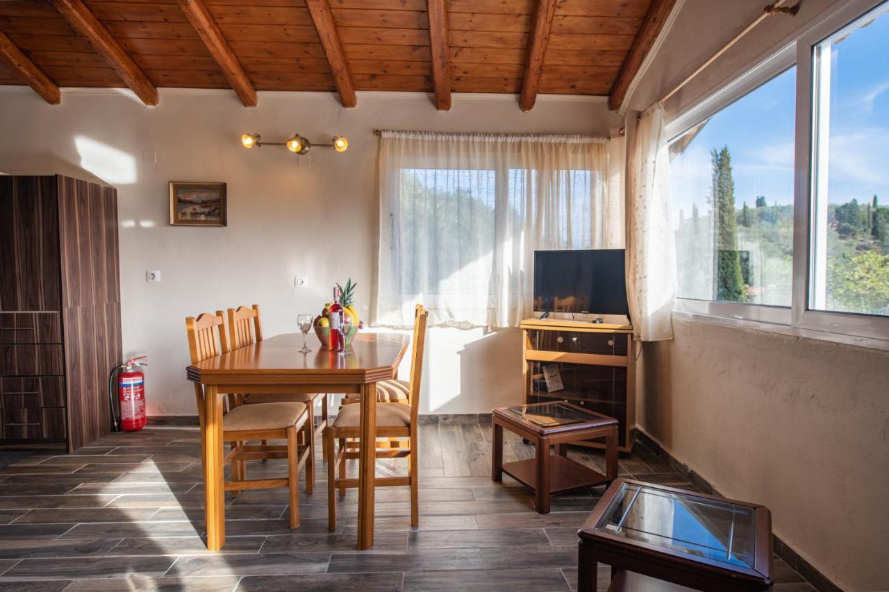KouramádesStelios Stone House Sinarades别墅 外观 照片